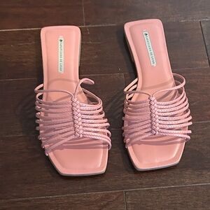 Flat Pink Sandals